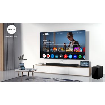 TCL Q75 Series Q75HE - lydbarsystem - til TV - trådløs