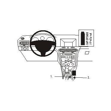 Brodit ProClip Console mount - beslag til montering