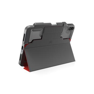 STM Dux Plus 27,7 cm (10.9") Cover Sort, Rød