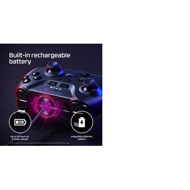HyperX Clutch – trådløs gaming-controller (sort) – mobil-pc