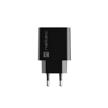 NATEC USB CHARGER RIBERA 18W USB-A BLACK