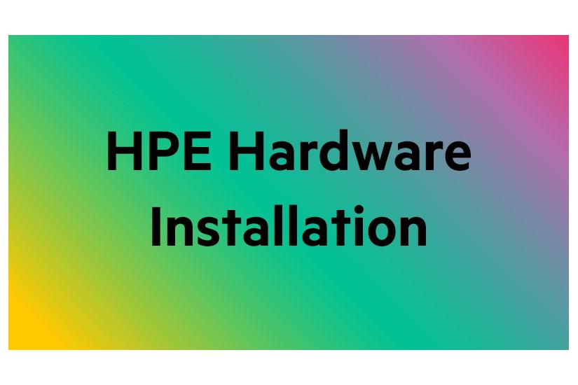 HPE Installation & Startup Service - installation/konfiguration - 1 tilfælde - on-site