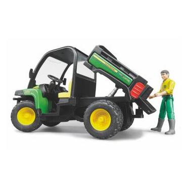 BRUDER John Deere Gator XUV 855D with driver
