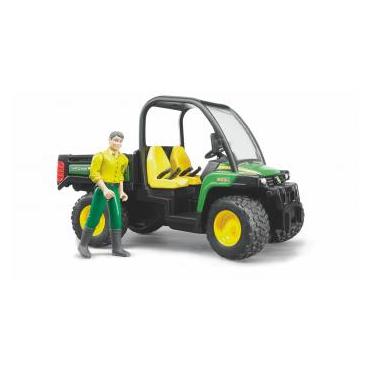 BRUDER John Deere Gator XUV 855D with driver
