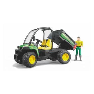 BRUDER John Deere Gator XUV 855D with driver