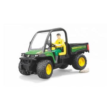 BRUDER John Deere Gator XUV 855D with driver