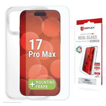 DISPLEX Real Glass + Case für iPhone 17 Pro Max