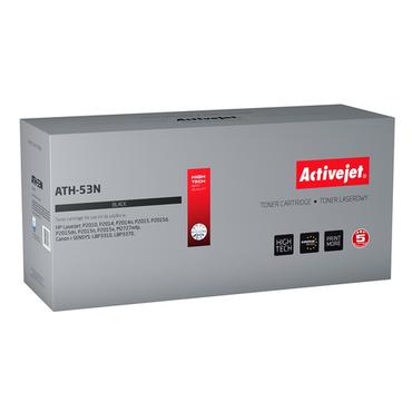 Activejet ATH-53N (erstatning HP 53A Q7553A, Canon CRG-715; Supreme; 3500 sider; sort)