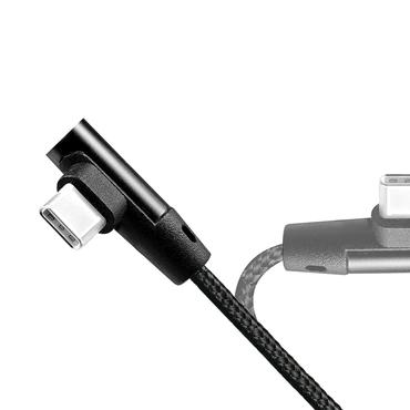 LogiLink CU0138 USB-kabel USB 2.0 1 m USB A USB C Sort