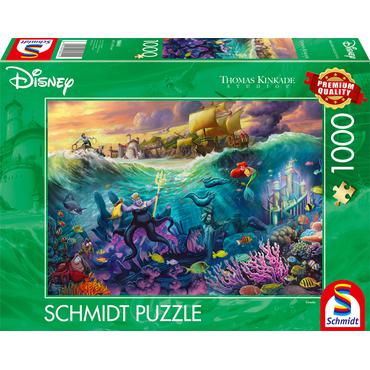 Schmidt Spiele 58041 puslespil 1000 stk Tegnefilm