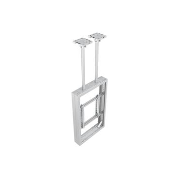 Multibrackets M Pro Series monteringssats - rygg mot rygg - f&ouml;r platt panel - medium - vit, RAL 9005