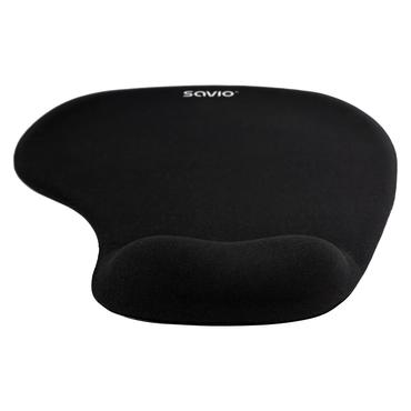Savio MP-01B mouse pad black Sort