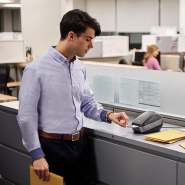 DYMO LabelWriter Wireless - etikettskrivare - svartvit - direkt termisk