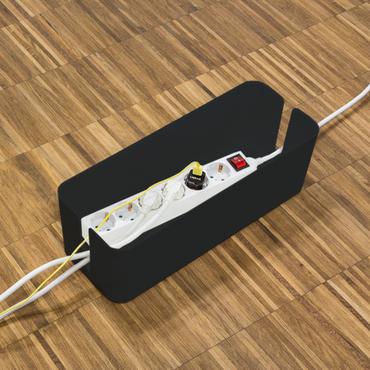 LogiLink KAB0077 kabelorganisator Universel Kabelboks Sort 3 stk