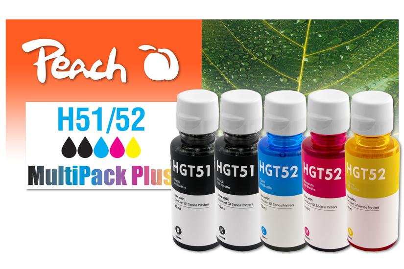 Peach Patrone HP CISS GT51/52 MultiPack Plus remanufactured