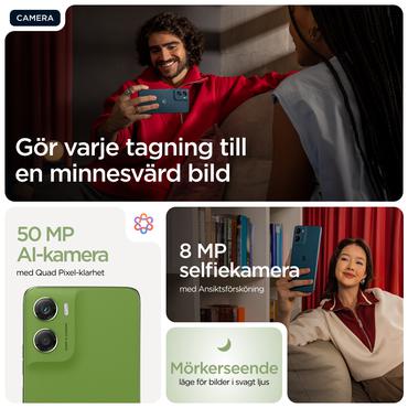 Motorola moto g06 17,5 cm (6.88") Dual SIM Android 15 4G USB Type-C 4 GB 256 GB 5200 mAh Grøn