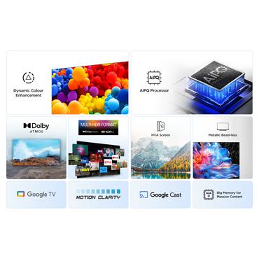 TCL V6C 65V6C TV 165,1 cm (65") 4K Ultra HD Smart TV Wi-Fi Metallic 280 cd/m²