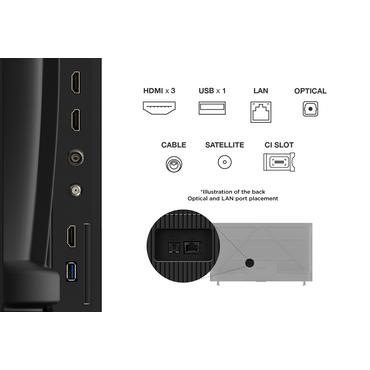 TCL V6C 65V6C TV 165,1 cm (65") 4K Ultra HD Smart TV Wi-Fi Metallic 280 cd/m²