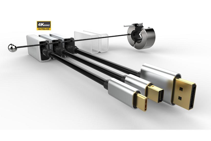 VivoLink Pro Adapter Ring - video / audio adapter sæt - DisplayPort / HDMI / USB