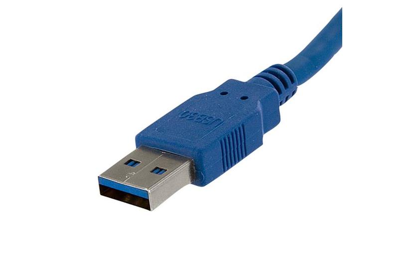 StarTech.com MSA Uncoded Compatible 0.5m 40G QSFP+ to QSFP+ Direct Attach Breakout Cable Twinax, 40 GbE QSFP+ Copper DAC 40 Gbps Low Power Passive Transceiver Module DAC, 40GE, 40GE Cable - Lifetime Warranty (QSFP40GPC05M) - 40GBase direktkopplingskabel - 50 cm - svart