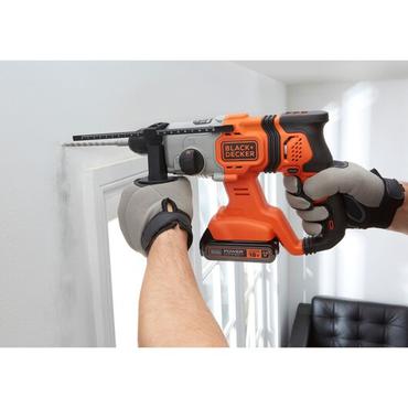 Black & Decker BCD900B-XJ bor 1880 rpm SDS-plus Sort, Orange