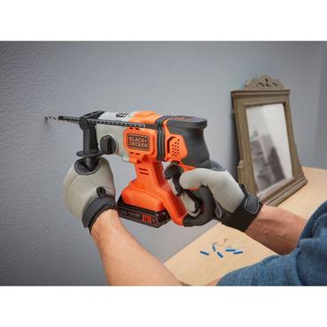 Black & Decker BCD900B-XJ bor 1880 rpm SDS-plus Sort, Orange