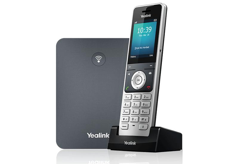 Yealink W76P - trådlös telefon / VoIP-telefon med opkalds-ID - 3-vägs opkaldskapacitet