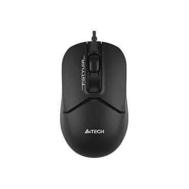 A4Tech FSTYLER Collection FM12S - mus - stille klik - USB - sort