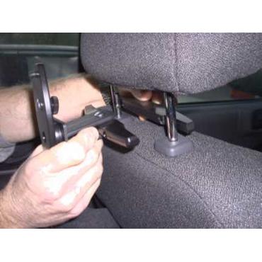 Brodit Headrest mount - monteringssæt - Skærmtiltning og -drejning - for Monitor