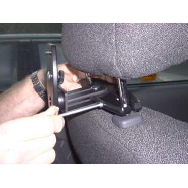 Brodit Headrest mount - monteringssæt - Skærmtiltning og -drejning - for Monitor