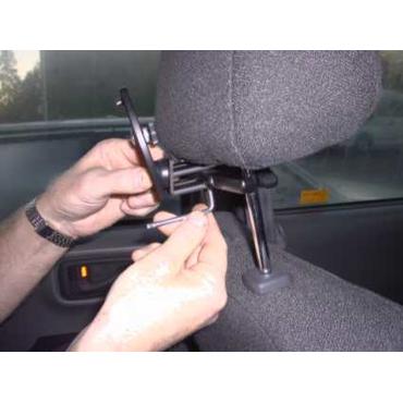 Brodit Headrest mount - monteringssæt - Skærmtiltning og -drejning - for Monitor