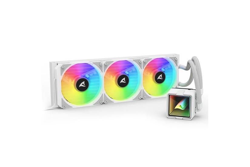 Sharkoon Processorfläkt - 120 x 120 x 25 mm - LGA 1700, LGA 1851, AM4, AM5 - 4-Pin PWM