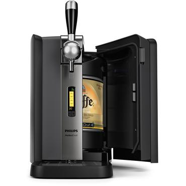 Philips PerfectDraft HD3720 - ölautomat - black with chrome and real metal accents