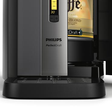 Philips PerfectDraft HD3720 - ölautomat - black with chrome and real metal accents
