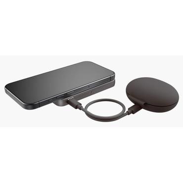 Fresh 'n Rebel 228301 powerbank Lithium polymer (LiPo) 5000 mAh Trådløs opladning Grå