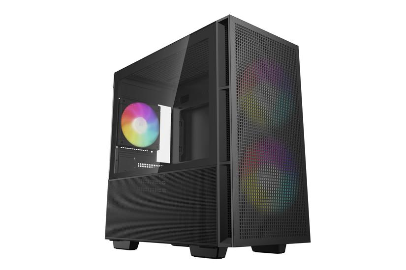 DeepCool CH360 Micro-ATX Case, Black