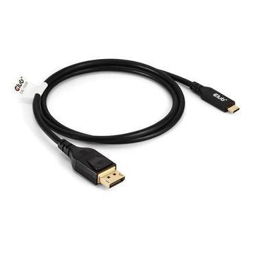 Club 3D - videoadapterkabel - 24 pin USB-C till DisplayPort - 1 m