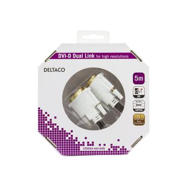 Deltaco display kabel DVI-D (DUAL LINK)