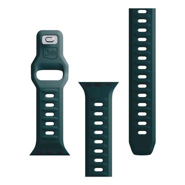 42/44/45/49 mm Evergreen - 3mk Silicone Watch Strap for Apple