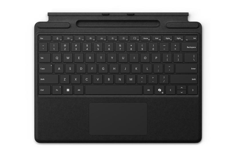 Microsoft Surface Pro Keyboard mit Stiftaufbewahrung - schwarz