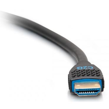 C2G 18in 4K HDMI Cable - Performance Series Cable - Ultra Flexible - M/M - HDMI-kabel - 50 cm