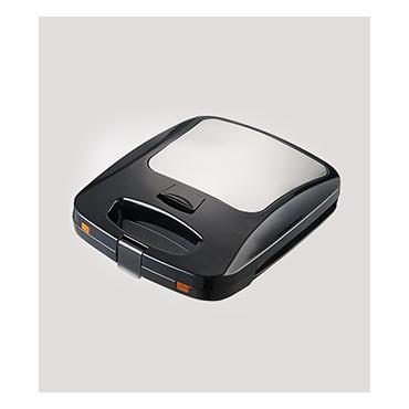 Ravanson OP-7050 vaffeljern 4 vaffel/vafler 1200 W Sort, S&oslash;lv