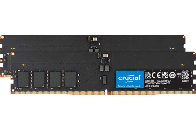 Crucial CT2K16G64C52CU5 hukommelsesmodul 32 GB 2 x 16 GB DDR5 6400 MT/s