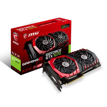 MSI GTX 1070 GAMING X 8G - NVIDIA GTX1070 - 8GB GDDR5