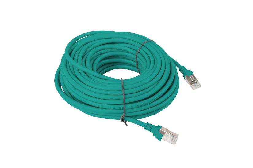 Lanberg patchkabel - 20 m - grøn, RAL 6024