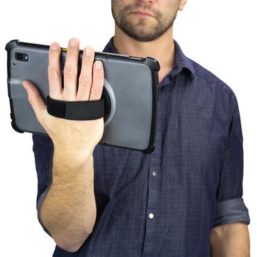 InfoCase FM-SNP-ET4X8-RHS tablet etui 20,3 cm (8") Cover Sort, Transparent