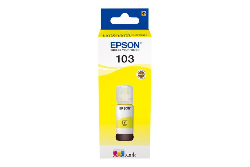 Epson 103 - gul - original - blækrefill