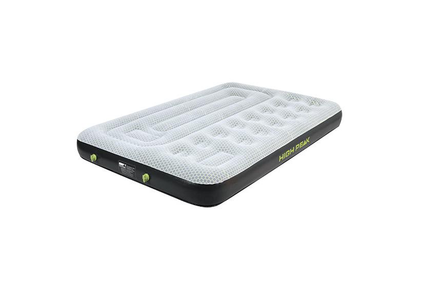 High Peak Multi Comfort Plus Dobbelt madras Sort, Gr&aring; Unisex