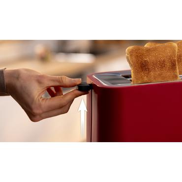 Bosch TAT3M124 toaster 2 slice(s) 950 W Red