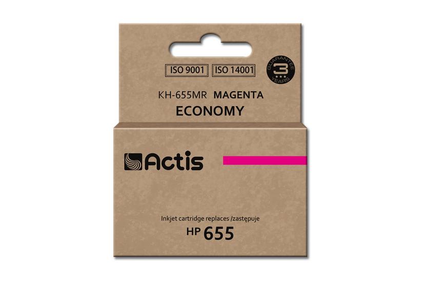 Actis KH-655MR blæk (erstatning HP 655 CZ111AE; Standard; 12 ml; rød)